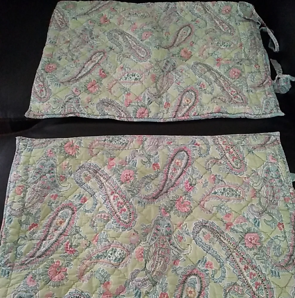 Pottery Barn Quilted Shams